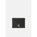 カルバンクライン レディース 財布 アクセサリー MINIMAL MONOGRAM CARDCASE - Business card holder - blac...