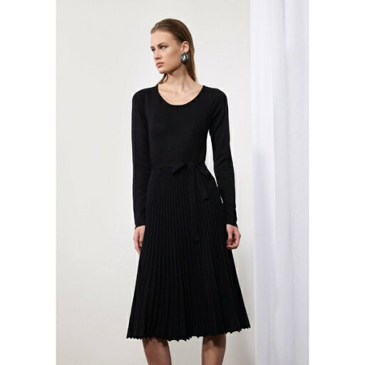 アンナ フィールド レディース ワンピース トップス Jumper dress - black アンナ フィールド レディース ワンピース トップス Jumper dress - black
