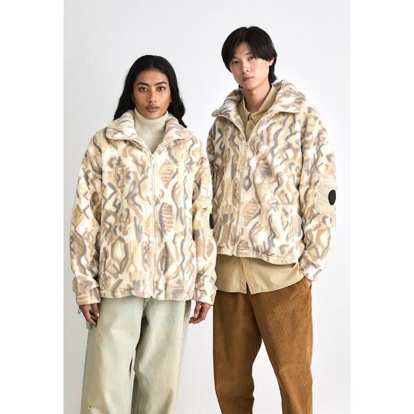 カルロ コルッチ メンズ ジャケット&ブルゾン アウター JACKET UNISEX - Fleece jacket - beige