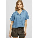 アーバン クラシックス レディース シャツ トップス RESORT - Button-down blouse - skyblue washed(4)
