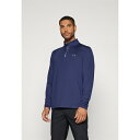アンダーアーマー メンズ バスケットボール スポーツ MATCHPLAY 1/4 ZIP - Long sleeved top - midnight navy/...