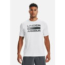 アンダーアーマー メンズ バスケットボール スポーツ TEAM ISSUE WORDMARK - Print T-shirt - white