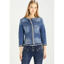 リュージョー レディース ジャケット&ブルゾン アウター KATE - Denim jacket - denim blue stretch(4)