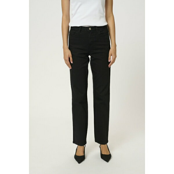 カフェ レディース デニムパンツ ボトムス KAVICKY - Straight leg jeans - black deep