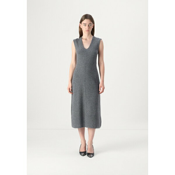 Х󥯥饤 ǥ ԡ ȥåץ SOFT FIT DRESS - Jumper dress - mid grey