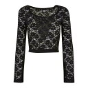 アーバン クラシックス レディース Tシャツ トップス Long sleeved top - black(4)