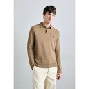 ラルフローレン メンズ ニット&セーター アウター LONG SLEEVE - Jumper - copper melange