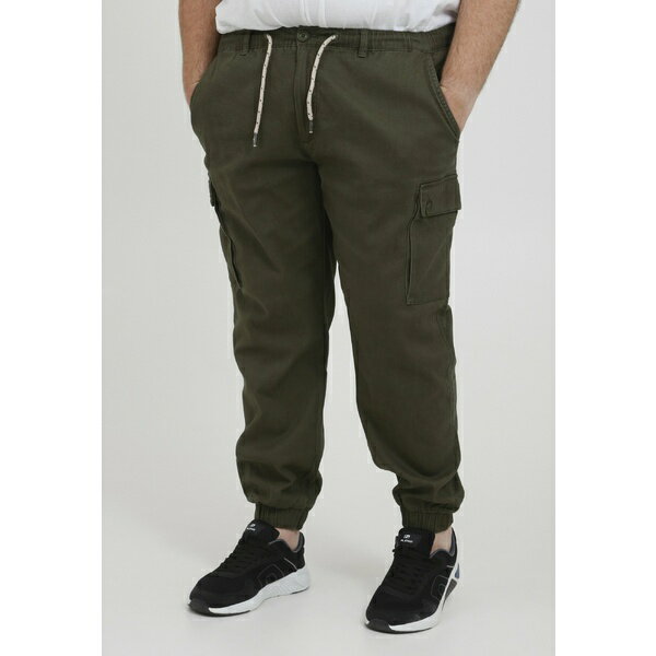ブレンド メンズ カジュアルパンツ ボトムス BHSELLLINI - Cargo trousers - grape leaf