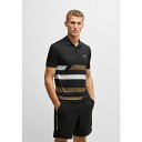 ボス メンズ バスケットボール スポーツ PADDY TAPE - Polo shirt - black