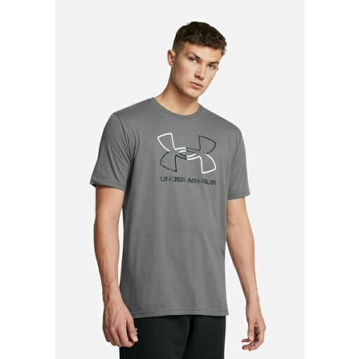 アンダーアーマー メンズ バスケットボール スポーツ SHORT SLEEVE FOUNDATION - Print T-shirt - castlerock アンダーアーマー メンズ バスケットボール スポーツ SHORT SLEEVE FOUNDATION - Print T-shirt - castlerock