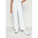 デイリースポーツ レディース テニス スポーツ TRIESTE PANTS - Trousers - white(4)