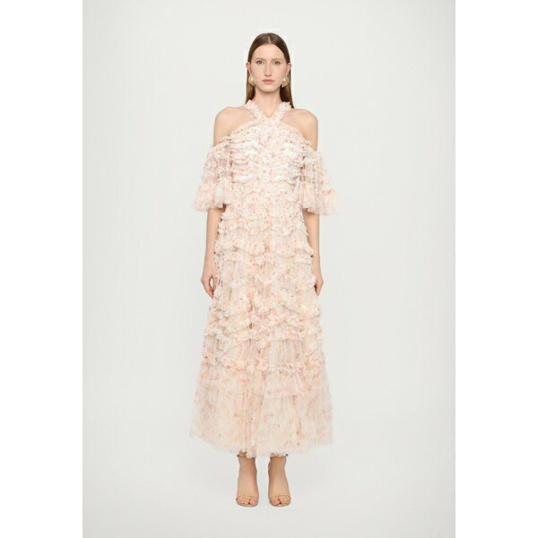 ニードルアンドスレッド レディース ワンピース トップス DITSY BRONTE OFF SHOULDER GOWN - Occasion wear - light pink
