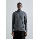 ジェイ リンドバーグ メンズ ニット&セーター アウター KADEN LIGHT TURTLE NECK - Jumper - lava smoke melange(4)