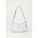 ゲス レディース ハンドバッグ バッグ NOELLE TOP ZIP - Handbag - white logo(4)