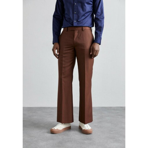 タイガー オブ スウェーデン メンズ カジュアルパンツ ボトムス TYLER - Trousers - warm chokolate タイガー オブ スウェーデン メンズ カジュアルパンツ ボトムス TYLER - Trousers - warm chokolate
