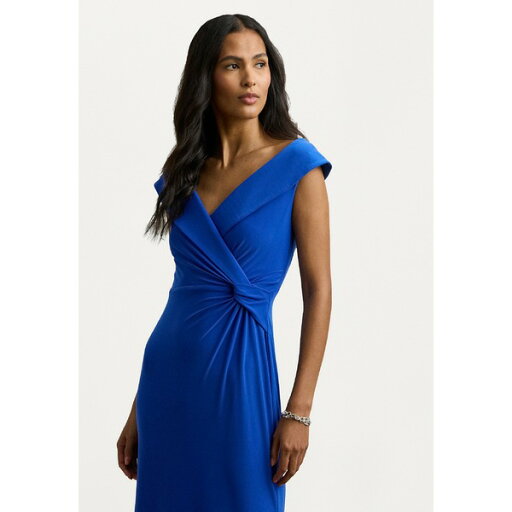 ラルフローレン レディース ワンピース トップス JERSEY OFF THE SHOULDER GOWN - Occasion wear - new sapphire ラルフローレン レディース ワンピース トップス JERSEY OFF THE SHOULDER GOWN - Occasion wear - new sapphire