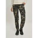 アーバン クラシックス レディース カジュアルパンツ ボトムス LADIES HIGH WAIST CAMO CARGO PANTS - Cargo trous...