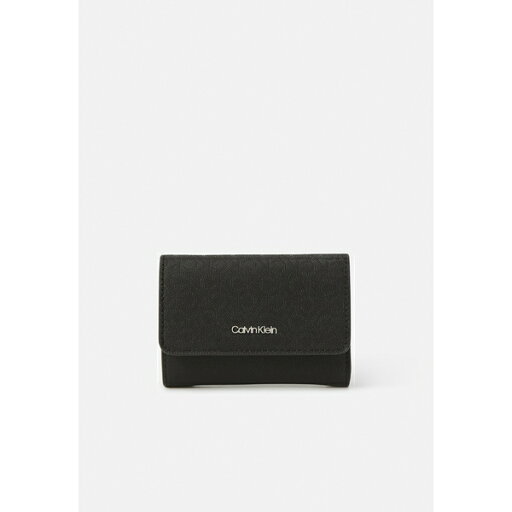 カルバンクライン レディース 財布 アクセサリー MUST SMALL TRIFOLD - Wallet - classic black カルバンクライン レディース 財布 アクセサリー MUST SMALL TRIFOLD - Wallet - classic black