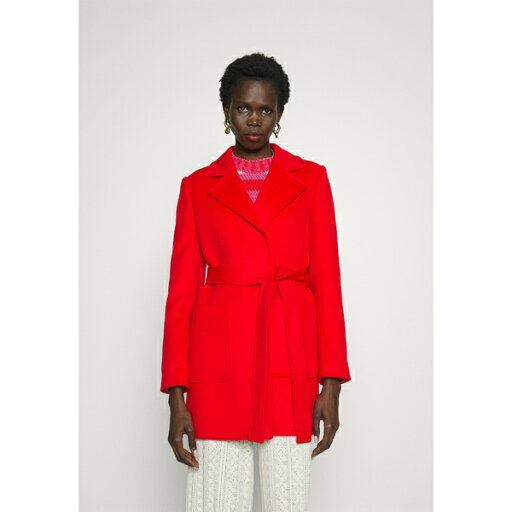 マックス アンド コー レディース コート アウター SHORTRUN - Short coat - red マックス アンド コー レディース コート アウター SHORTRUN - Short coat - red