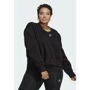 アディダスオリジナルス レディース パーカー・スウェットシャツ アウター ADICOLOR ESSENTIALS CREW - Sweatshirt - black