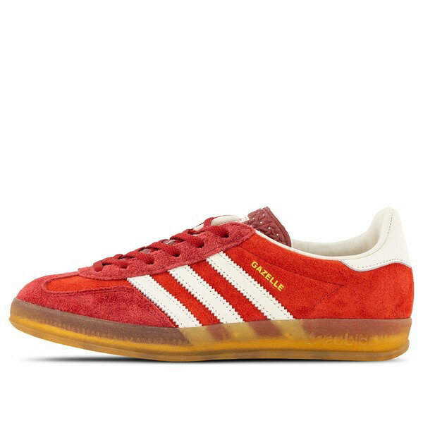 adidas アディダス レディース スニーカー Active Maroon/Off White/Gum 【(WMNS) adidas Gazelle Indoor 'Red White' IE1051】 サイズ US_7(24.0cm)(4)