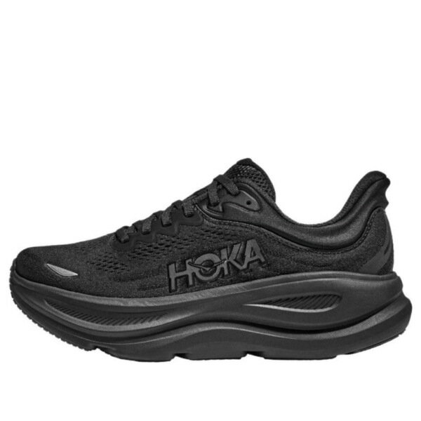 HOKA ONE ONE ホカオネオネ レディース スニーカー Black 【(WMNS) HOKA ONE ONE Bondi 9 Wide 'Black' 1162014-BBLC】 サイズ US_7.5(24.5cm)(4)