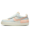 Nike ナイキ レディース スニーカー Blue/Pink/CreamWhite 【(WMNS) Nike Air Force 1 Shadow 'Barel...