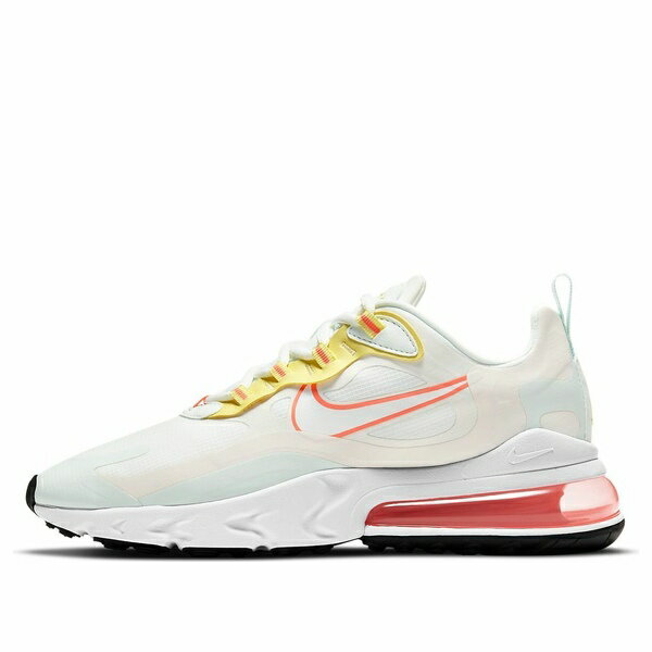 Nike ナイキ レディース スニーカー Pale Ivory/Summit White/Barely Green/Lt Zitron/Brt Mango/Black 【(WMNS) Nike Air Max 270 React 'Pale Ivory Summit White' CV8818-102】 サイズ US_8.5(25.5cm)(4)
