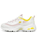 Skechers スケッチャーズ レディース スニーカー Whitepinkyellow 【(WMNS) Skechers D'lites 1.0 GS White/Yellow/Pink 66666214-WLPK】 サイズ US_7.5(24.5cm)(4)