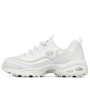 Skechers スケッチャーズ レディース スニーカー White 【(WMNS) Skechers D Lites Low-Top Running Shoe...
