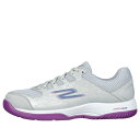Skechers スケッチャーズ レディース スニーカー Grey Purple 【(WMNS) Skechers Viper Court Pickleball...
