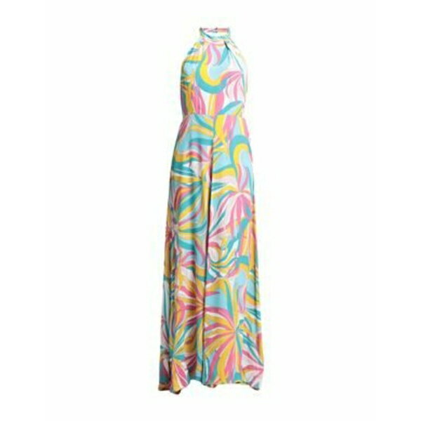 【送料無料】 ピンコ レディース ワンピース トップス Maxi dresses Azure