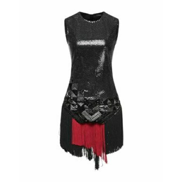 【送料無料】 バルマン レディース ワンピース トップス Midi dresses Black