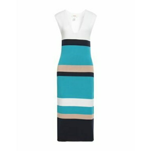 【送料無料】 コンタット レディース ワンピース トップス Midi dresses White