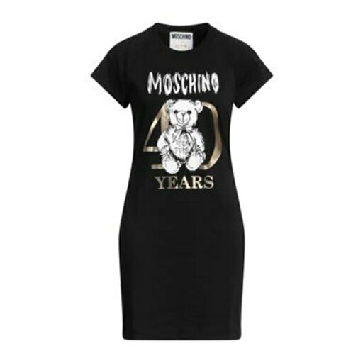 【送料無料】 モスキーノ レディース ワンピース トップス Mini dresses Black 【送料無料】 モスキーノ レディース ワンピース トップス Mini dresses Black
