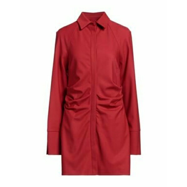 【送料無料】 フェデリカ・トシ レディース ワンピース トップス Mini dresses Red