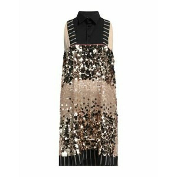 【送料無料】 アントニオ・マラス レディース ワンピース トップス Mini dresses Black