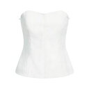 【送料無料】 スオリ レディース Tシャツ トップス Tops White(4)