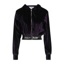 【送料無料】 フィリッププレイン レディース パーカー・スウェットシャツ アウター Sweatshirts Purple