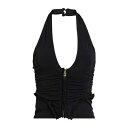 【送料無料】 ピンコ レディース Tシャツ トップス Tops Black