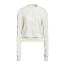 【送料無料】 リックオウエンス レディース パーカー・スウェットシャツ アウター Sweatshirts White