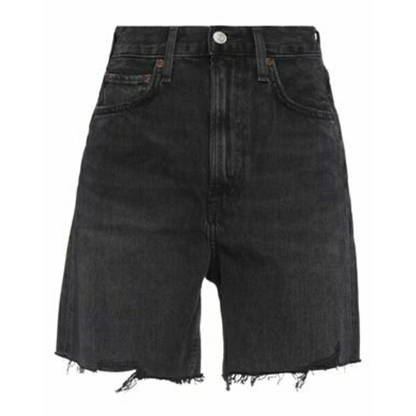 【送料無料】 アゴルド レディース デニムパンツ ボトムス Denim shorts Black