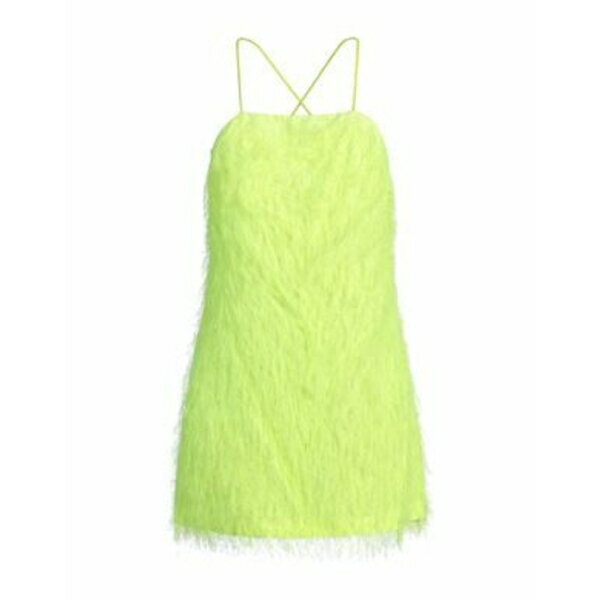 【送料無料】 ピンコ レディース ワンピース トップス Mini dresses Yellow