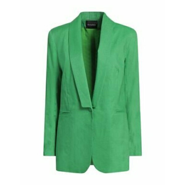 【送料無料】 アクチュアリー レディース ジャケット&ブルゾン アウター Blazers Green