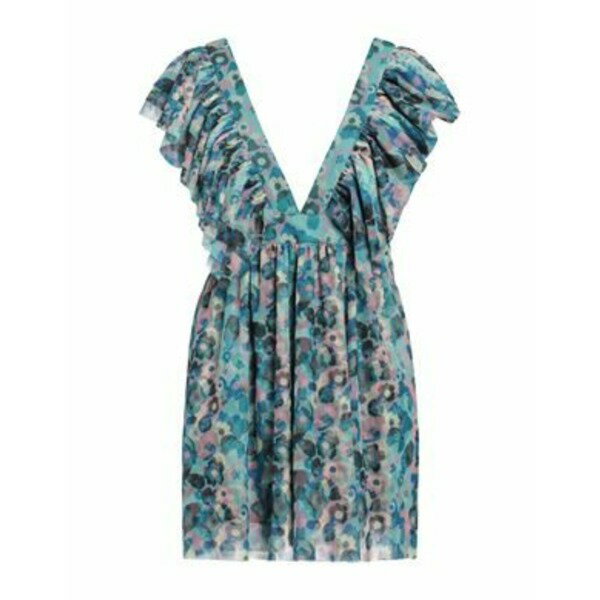 【送料無料】 ゴア ゴア レディース ワンピース トップス Mini dresses Green