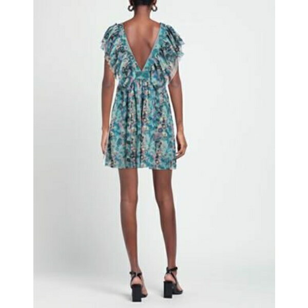 【送料無料】 ゴア ゴア レディース ワンピース トップス Mini dresses Green