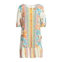 【送料無料】 ラファエラ ダンジェロ レディース ワンピース トップス Mini dresses Yellow