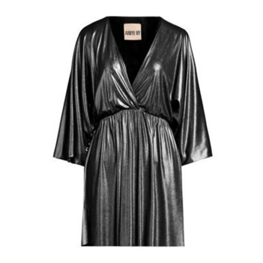 【送料無料】 アニエバイ レディース ワンピース トップス Mini dresses Grey 【送料無料】 アニエバイ レディース ワンピース トップス Mini dresses Grey