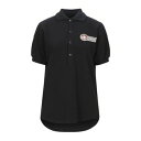 【送料無料】 ディースクエアード レディース ポロシャツ トップス Polo shirts Black