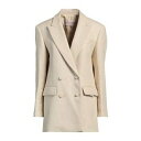 【送料無料】 ヴァレンティノ ガラヴァーニ レディース ジャケット&ブルゾン アウター Blazers Beige